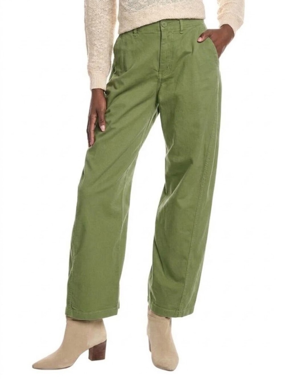 Rag & Bones Barrel Jones Pant Green size 10 Casual Chinos